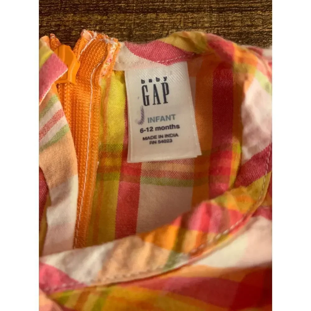 BABY GAP Girl’s Sleeveless Floral Dress / Size: 6-12 Months